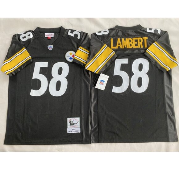 Mens Youths Kids Womens Jack Lambert Black Stitched Jersey